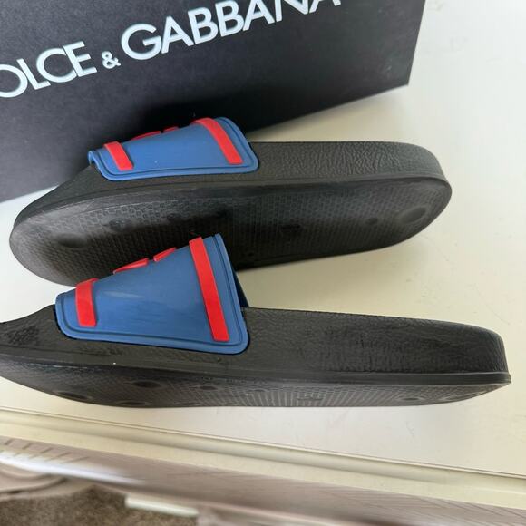 Dolce & Gabbana Rubber Unisex Pool Slides main image 10